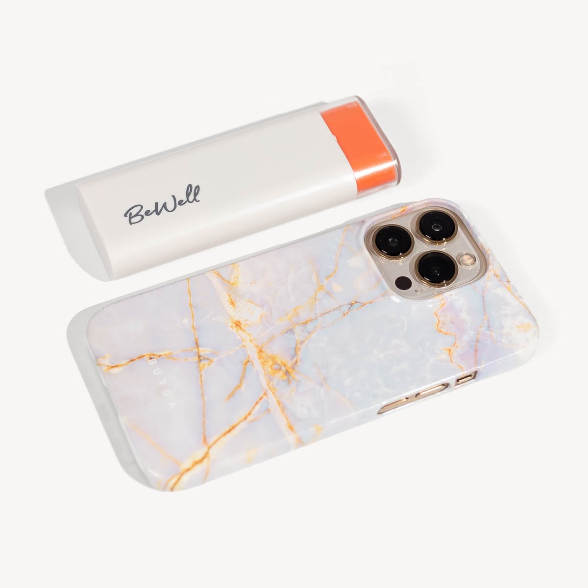White/Orange