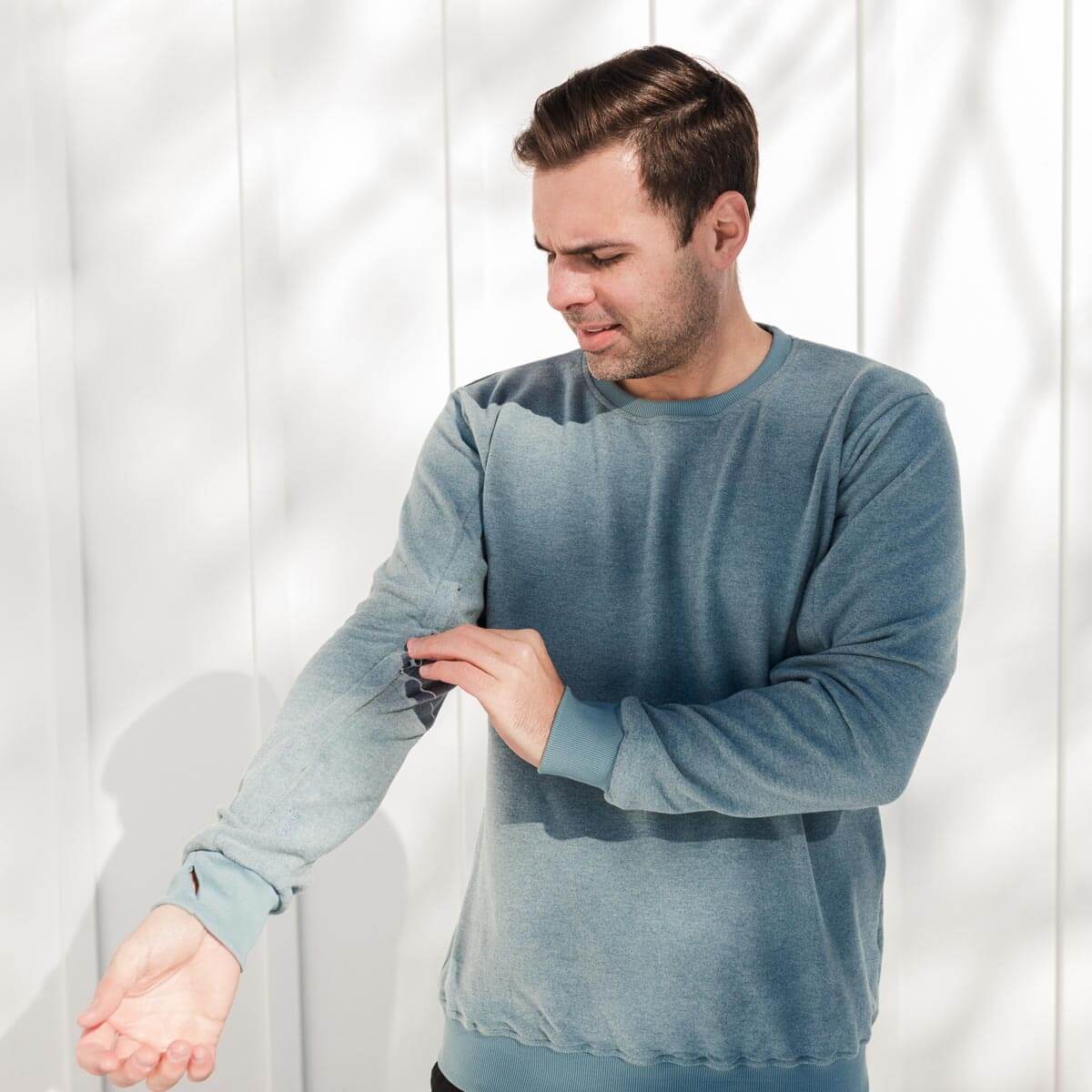 IV Crewneck | Model is 5'8" 165lbs wearing size M