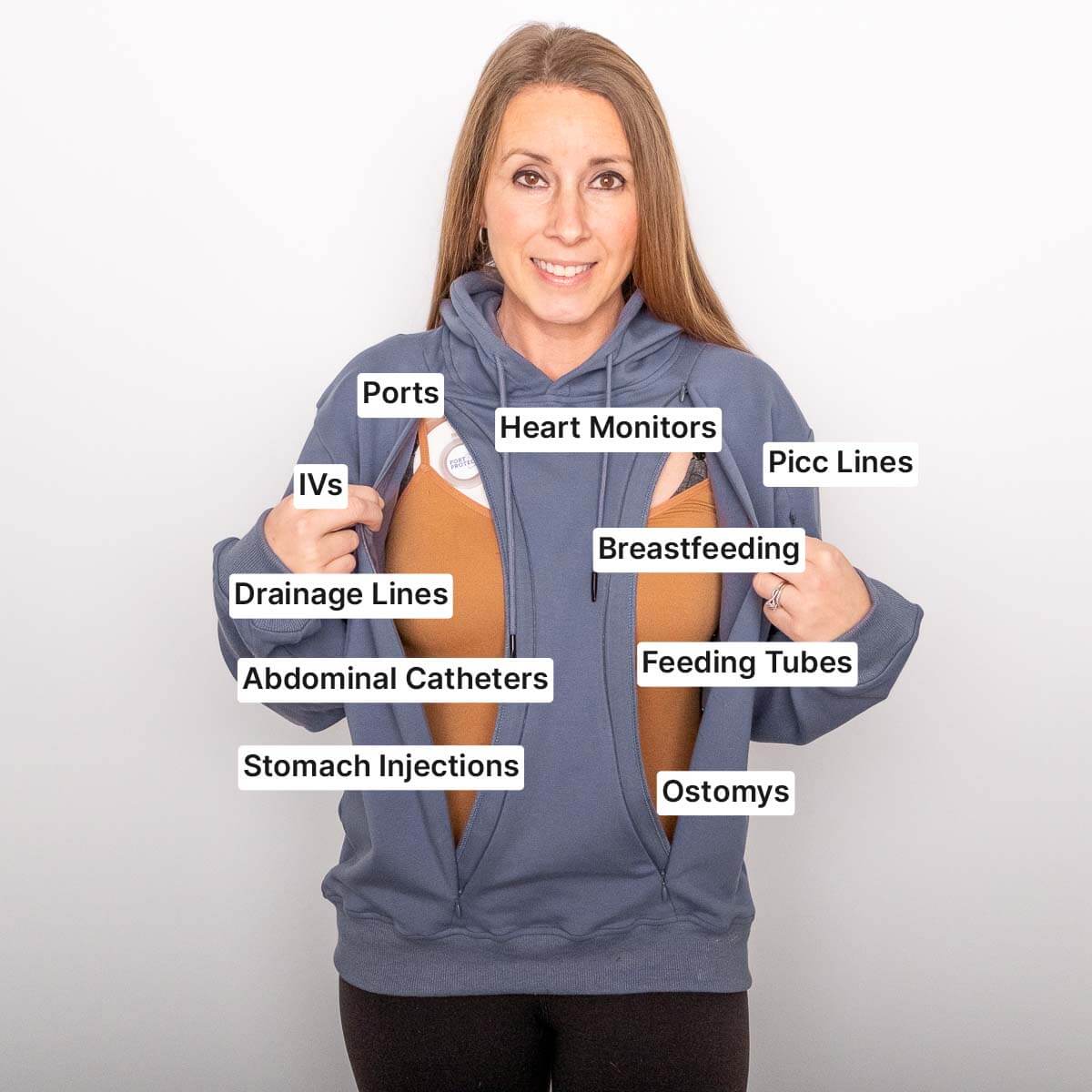 Multi-Access Hoodie