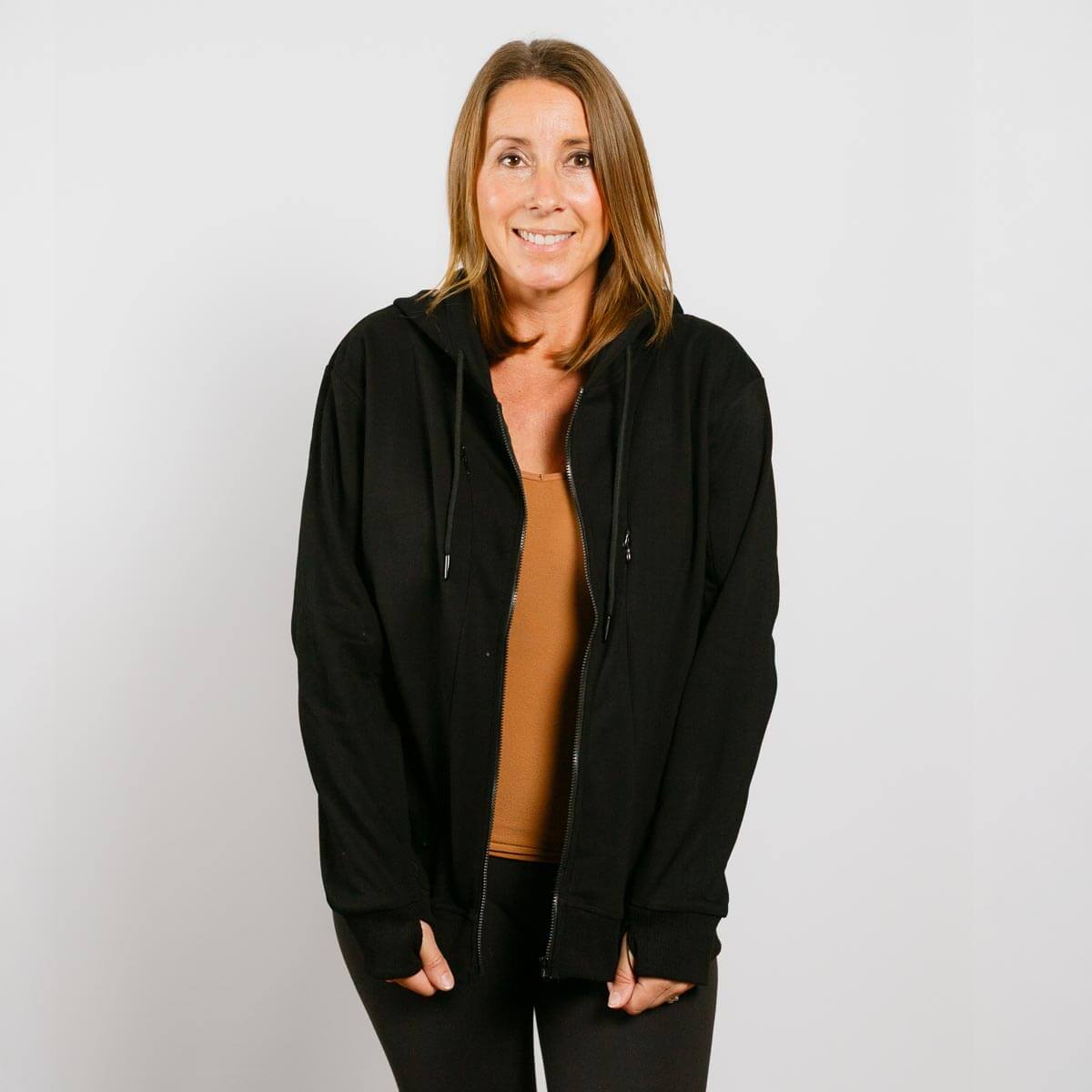Multi-Access Zip Hoodie