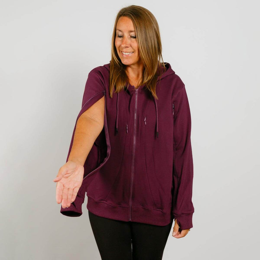 Multi-Access Zip Hoodie