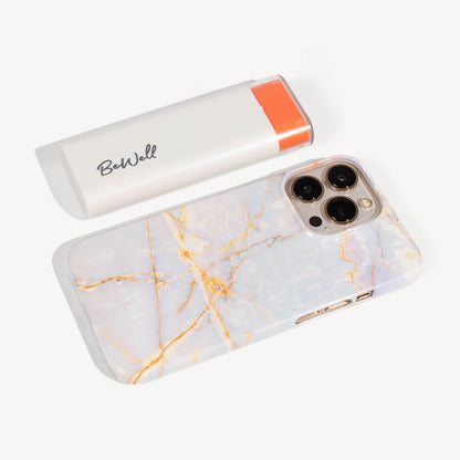 White/Orange