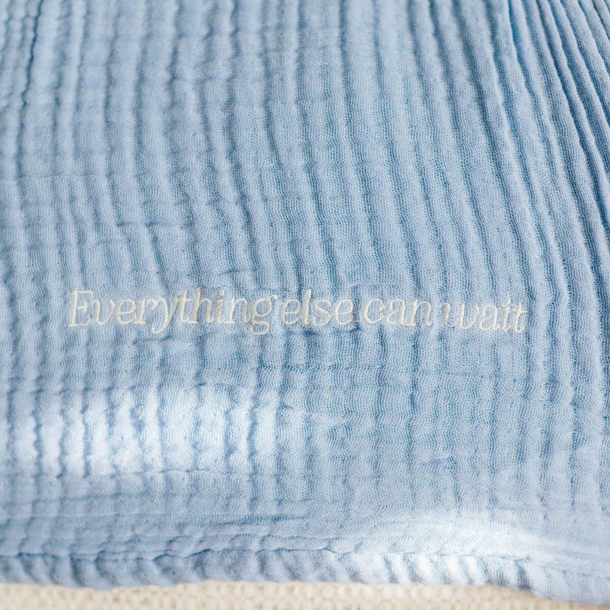 Inspirational Muslin Blanket