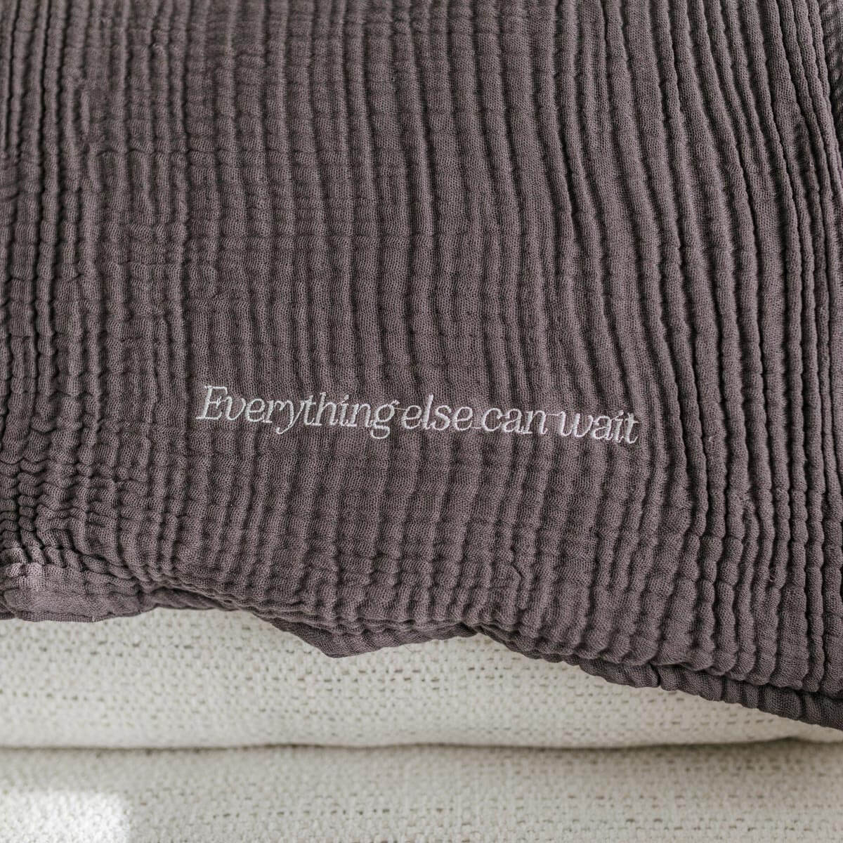 Inspirational Muslin Blanket