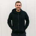 IV Zip Hoodie | Model is 5'8" 165lbs wearing size M