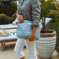 Travel Pouch Blue Pearls