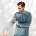 IV Crewneck | Model is 5'8" 165lbs wearing size M