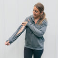 IV Zip Hoodie Heather Charcoal