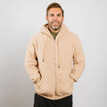 Sherpa IV Zip Hoodie | Model is 5'8" 165lbs wearing size M