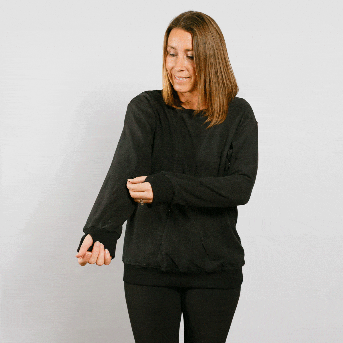 Multi-Access Crewneck