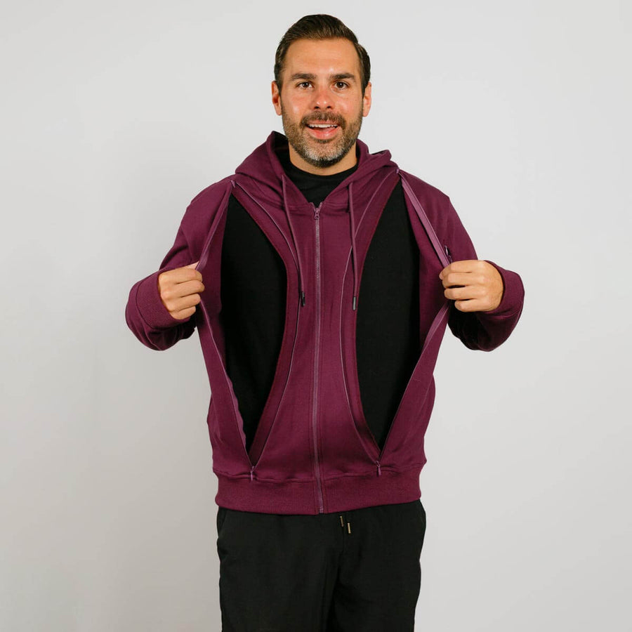 Multi-Access Zip Hoodie