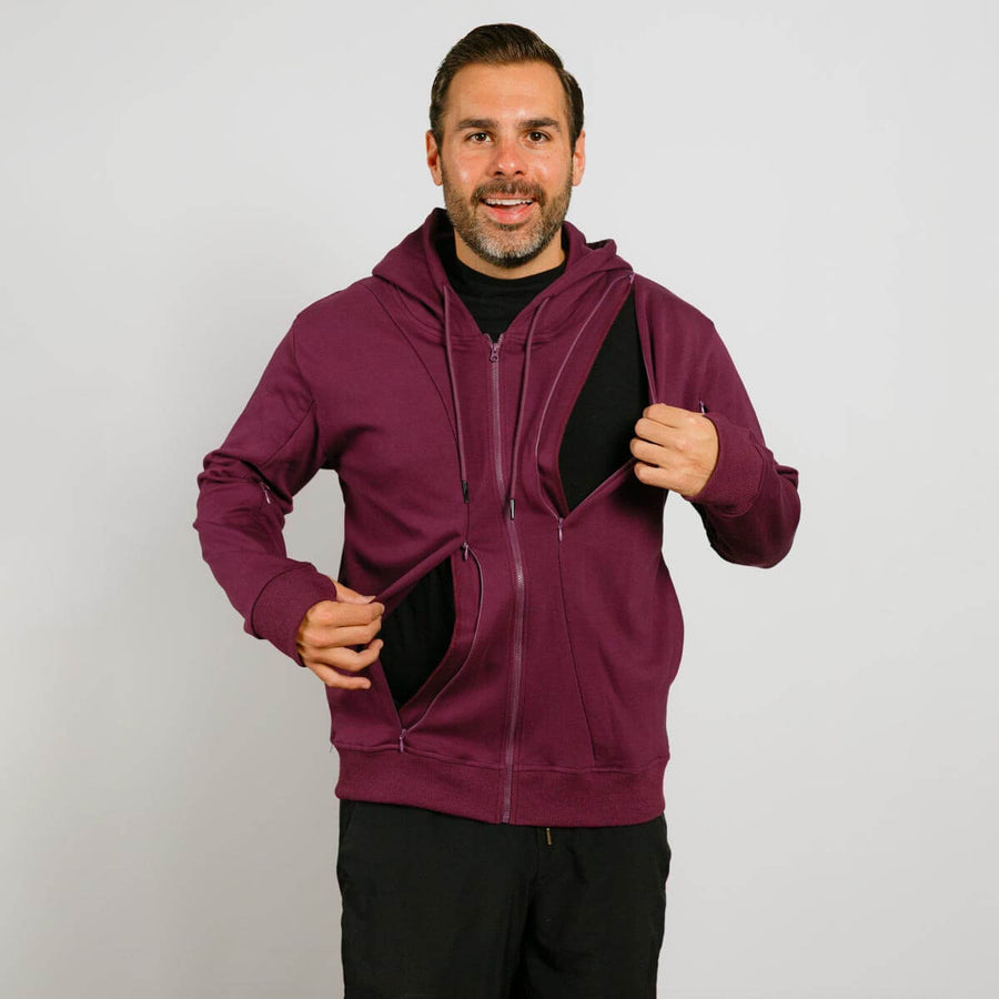 Multi-Access Zip Hoodie