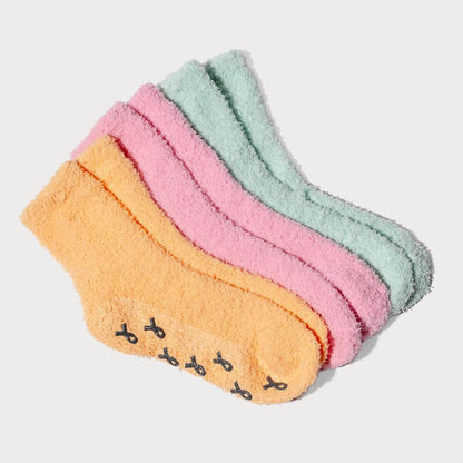 Set of colorful socks on a light gray background #NEW