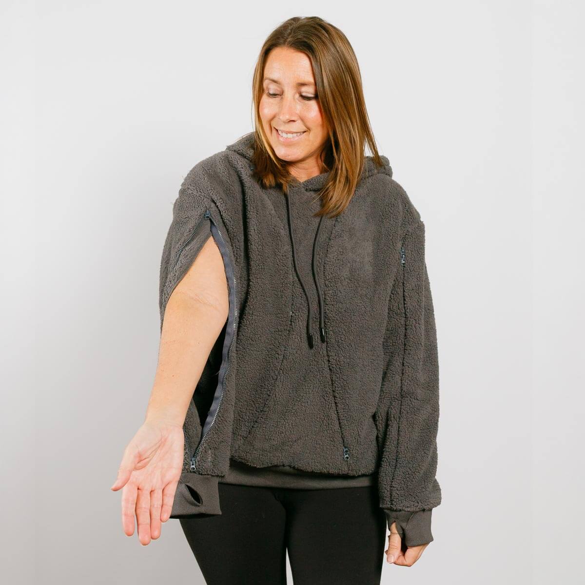 Sherpa Multi-Access Hoodie – BeWell