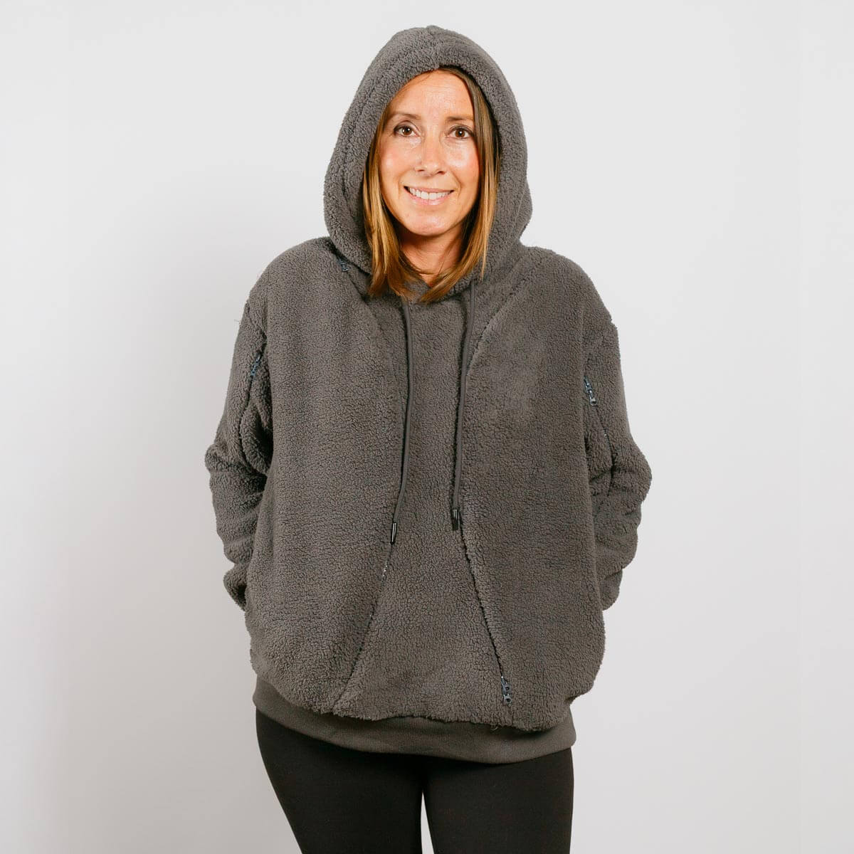 Sherpa Multi-Access Hoodie – BeWell