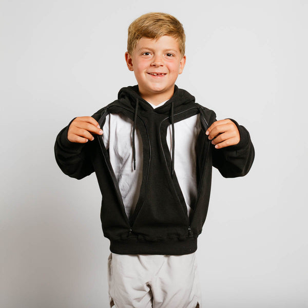 Youth Multi-Access Hoodie Black